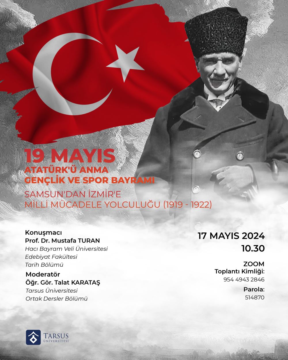 19 Mayıs Atatürk'ü Anma Gençlik ve Spor Bayramı - Samsun'dan İzmir'e Milli Mücadele Yolculuğu