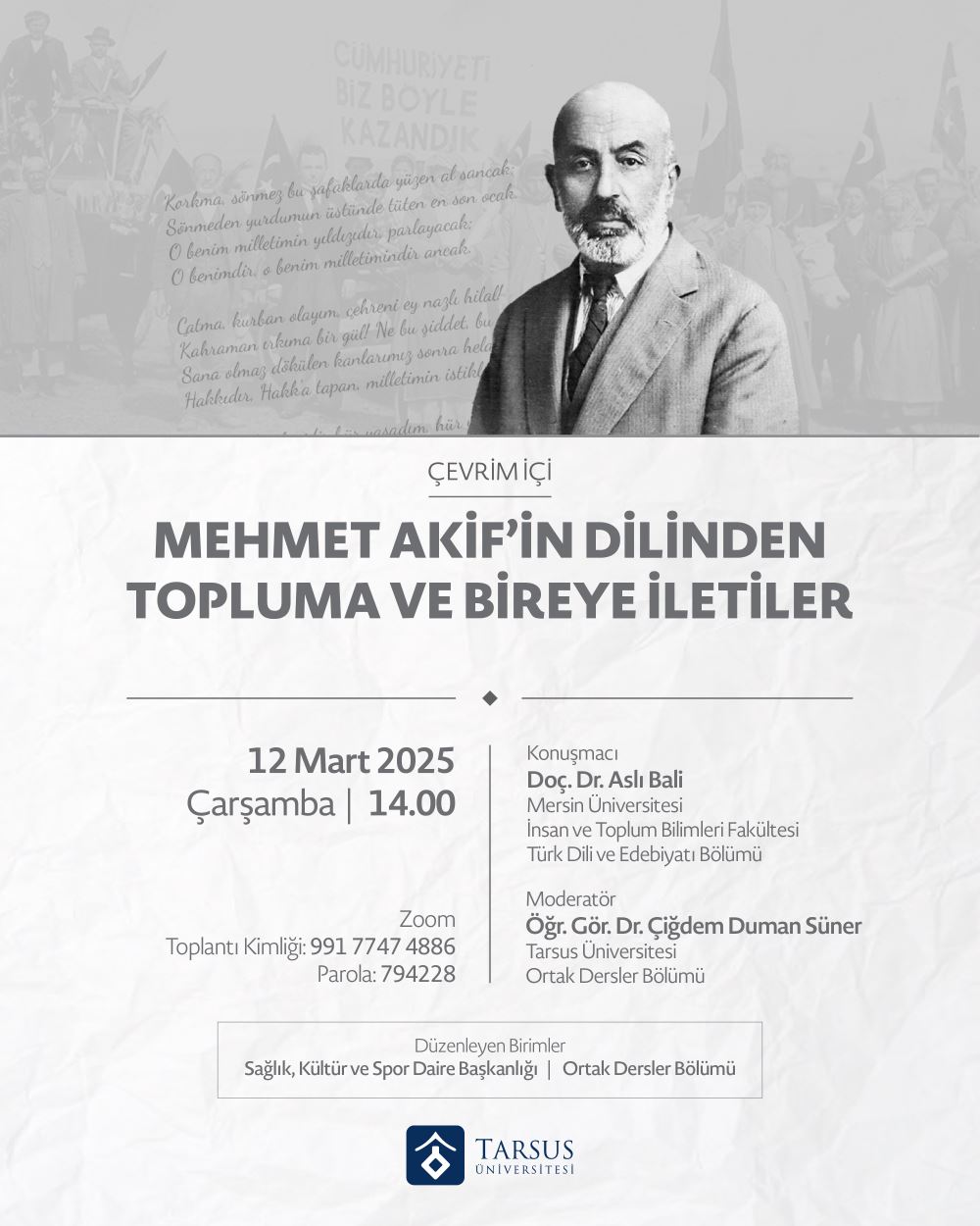 Mehmet Akif’in Dilinden Topluma ve Bireye İletiler