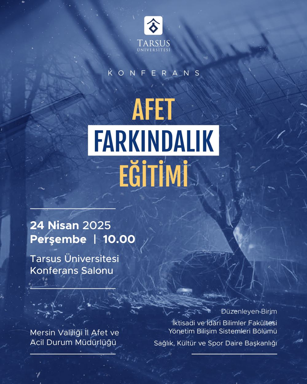 Konferans: Afet Farkındalık Eğitimi