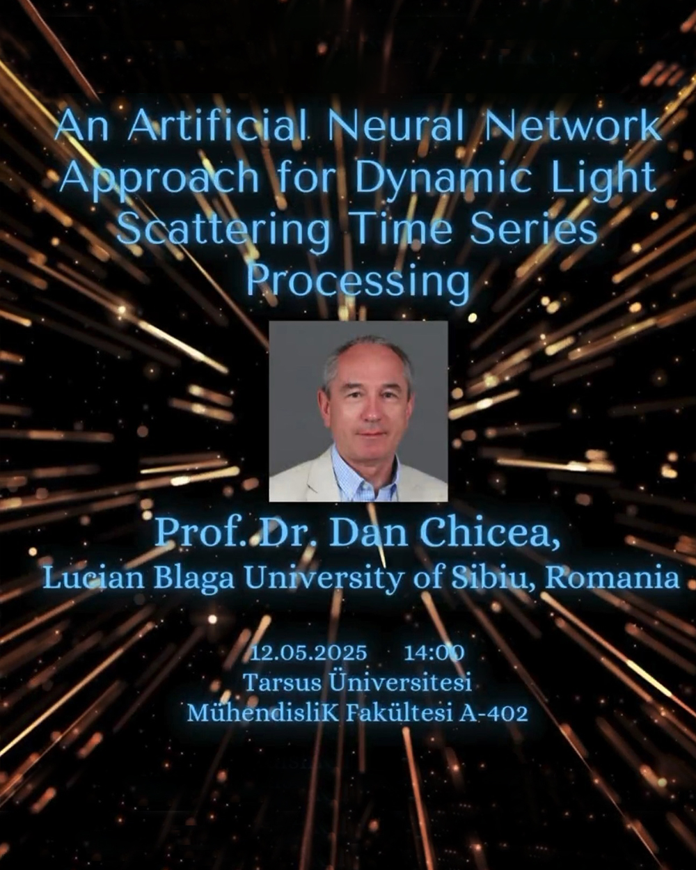 An Articifial Neural Network Approach for Dynamic Light Scattering Time Series Processing