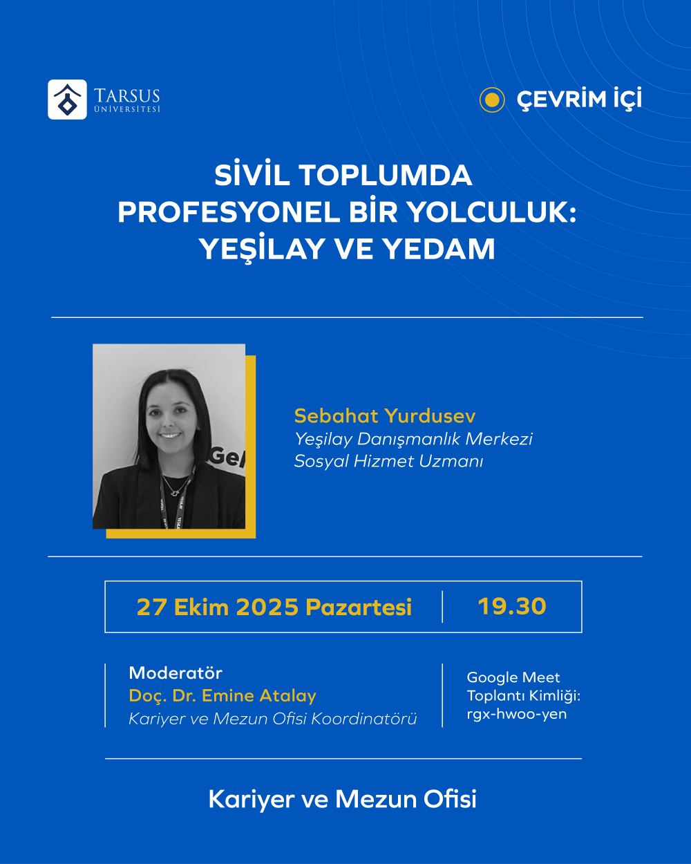 Sivil Toplumda Profesyonel Bir Yolculuk : Yeşilay ve Yedam