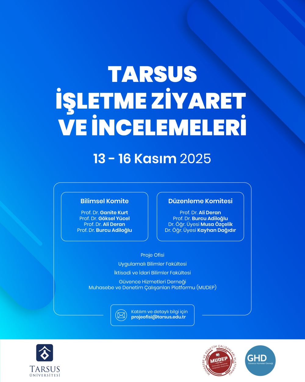 Tarsus İşletme Ziyaret ve İncelemeleri