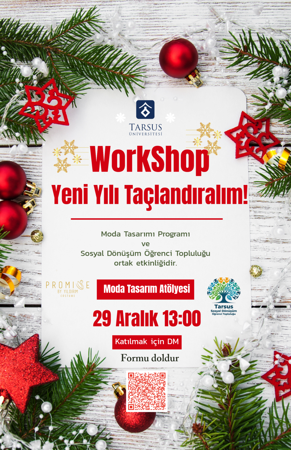 Workshop Yeni Yılı Taçlandıralım!