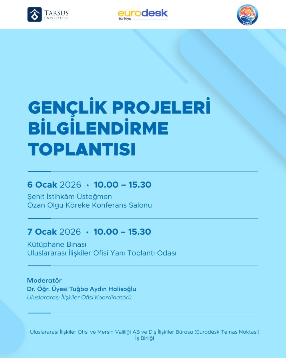 Gençlik Projeleri Bilgilendirme Toplantısı