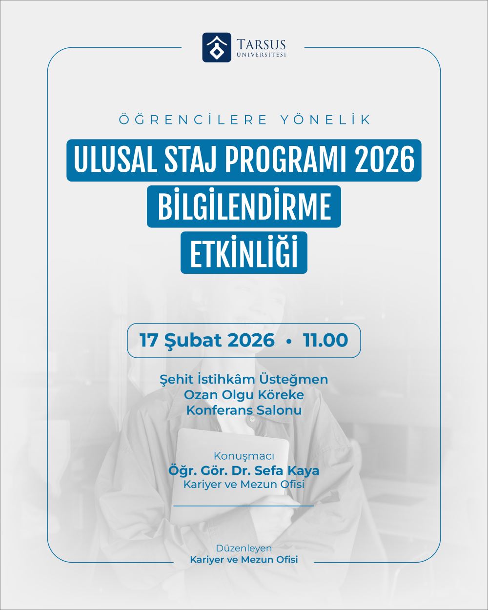 Konferans: Ulusal Staj Programı 2026 Bilgilendirme Etkinliği