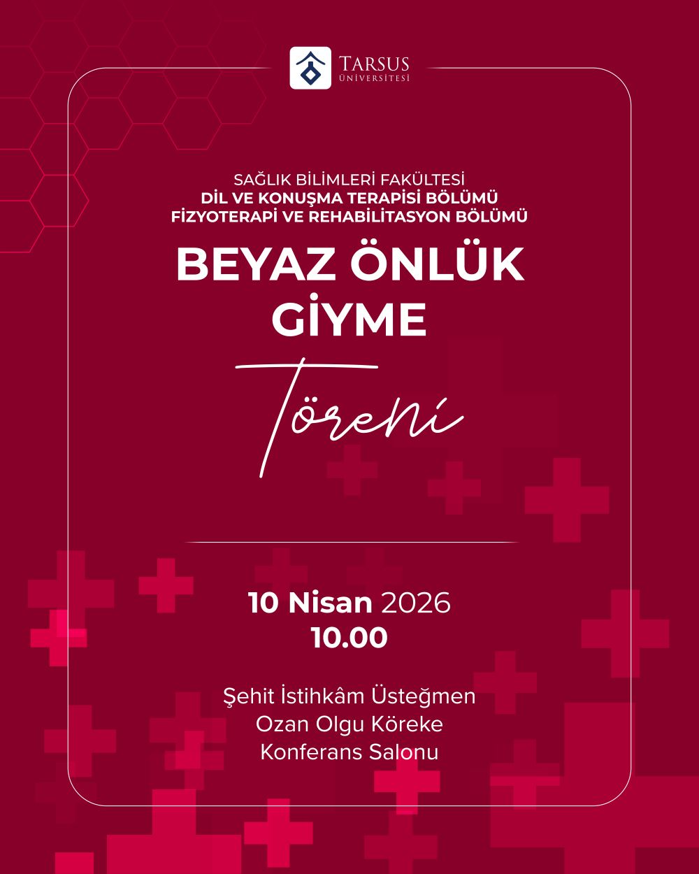 Beyaz Önlük Giyme Töreni