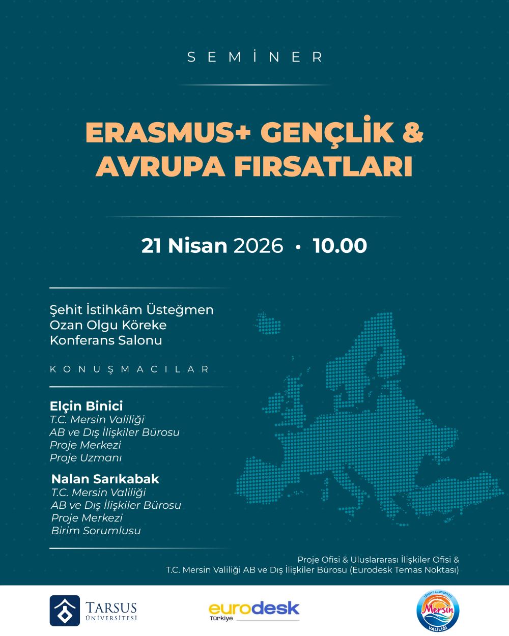Seminer: Erasmus+ Gençlik ve Avrupa Fırsatları