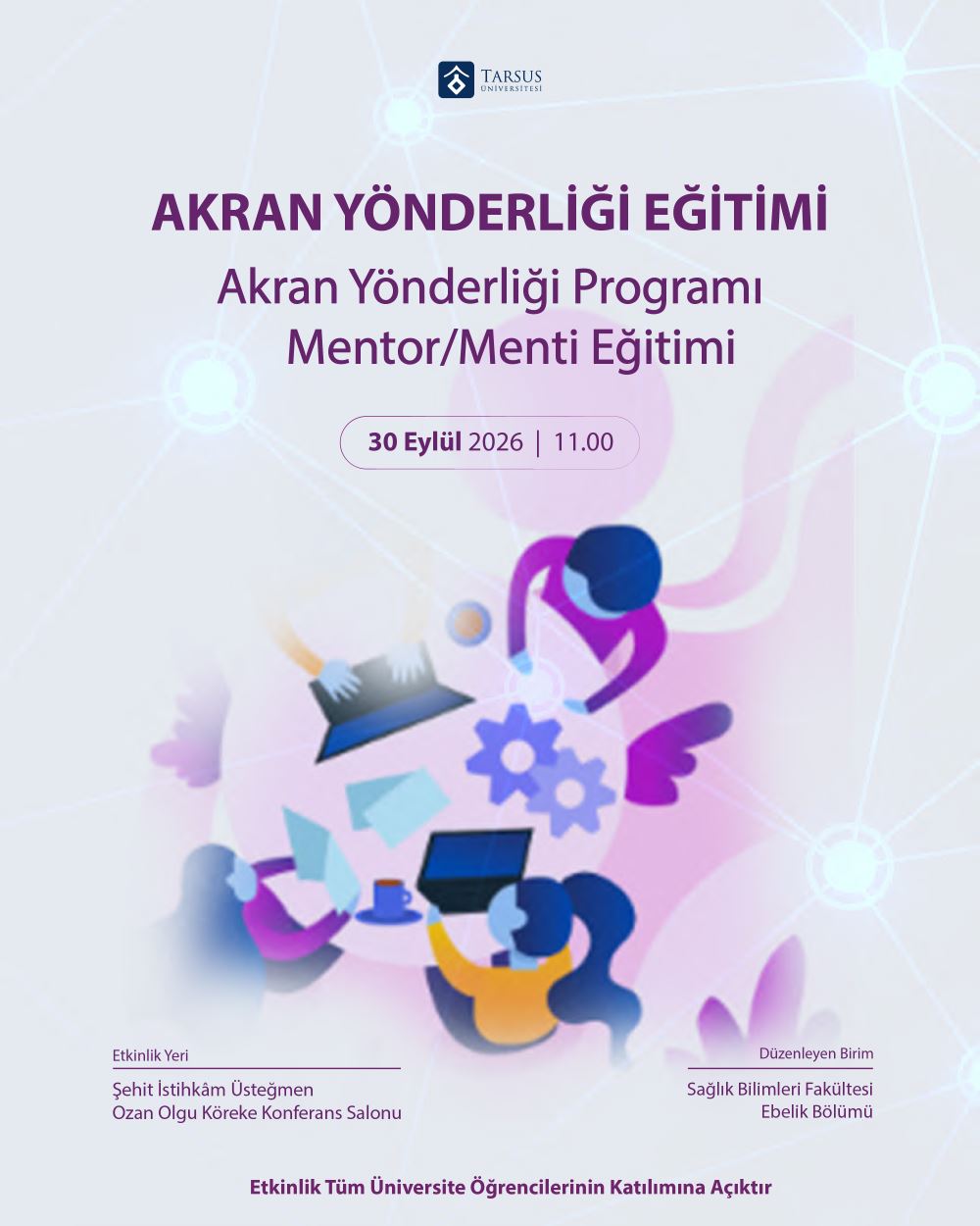 Akran Yönderliği Eğitimi: Akran Yönderliği Programı Mentor/Menti Eğitimi