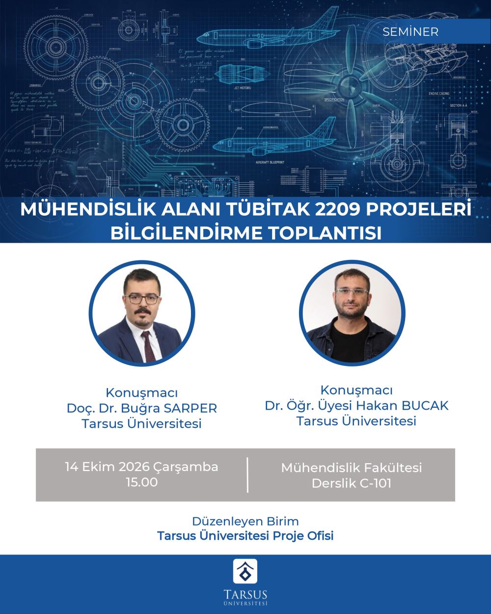 TÜBİTAK 2209 Projeleri Bilgilendirme Toplantıları