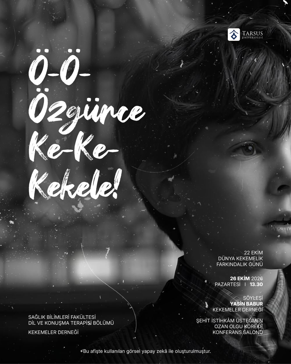 Söyleşi: Ö-Ö-Özgürce Ke-Ke-Kekele! 22 Ekim Dünya Kekemelik Farkındalık Günü