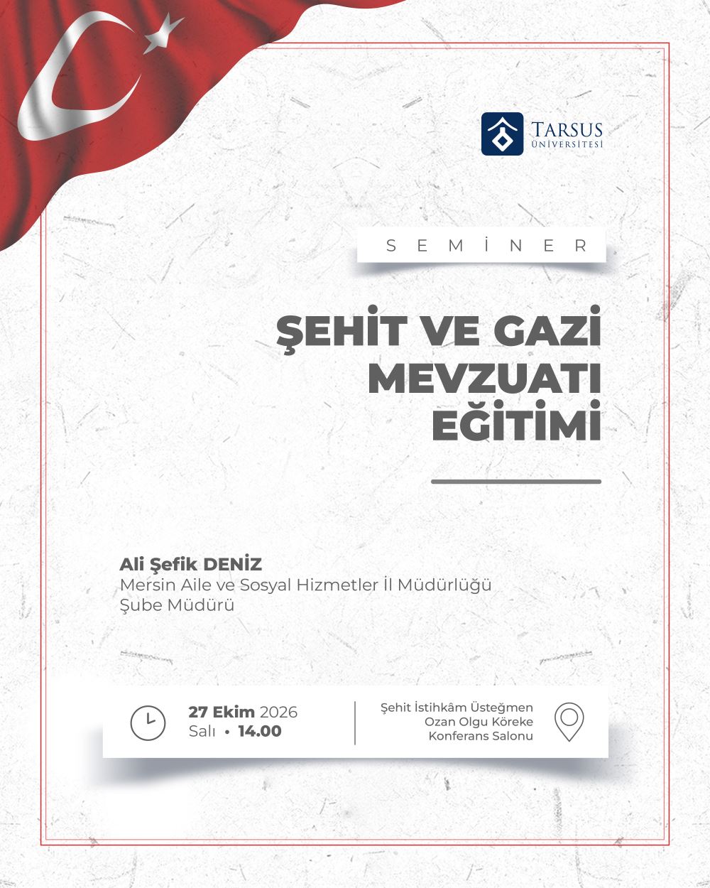 Seminer: Şehit ve Gazi Mevzuatı Eğitimi