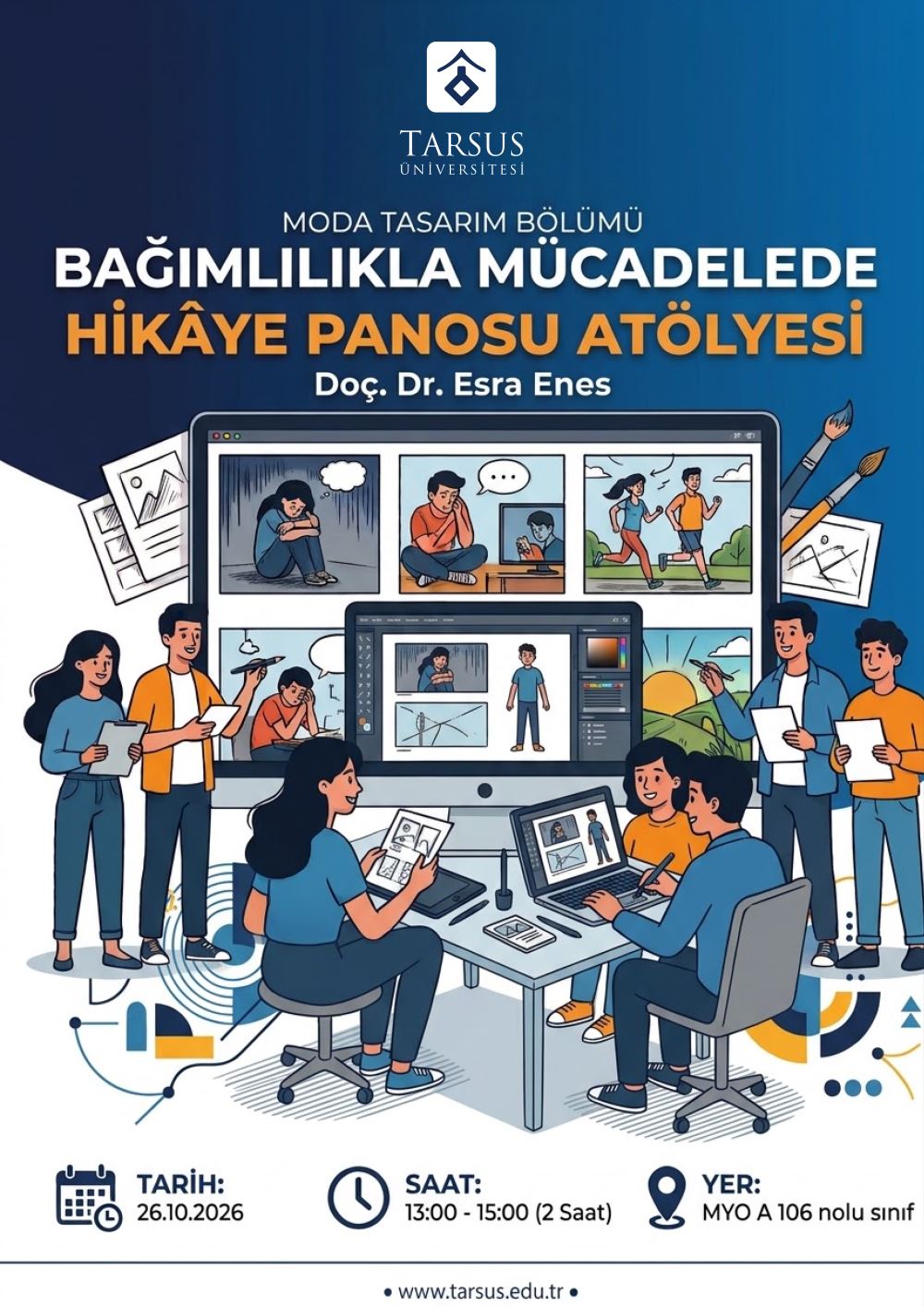 Bağımlılıkla Mücadele Hikaye PAnosu 