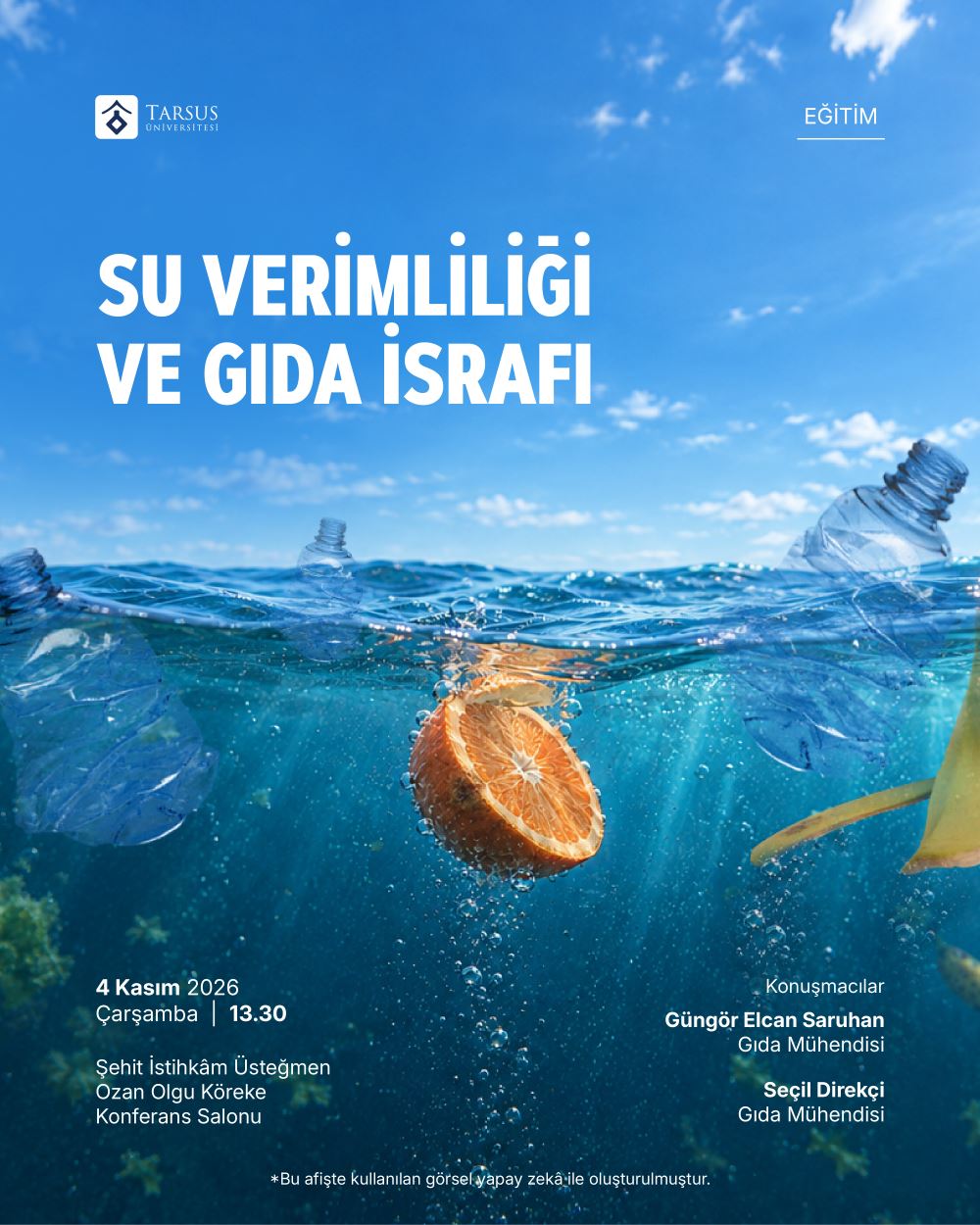 Söyleşi: Su Verimliliği ve Gıda İsrafı